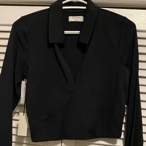 Aritzia Babaton Contour Black Top